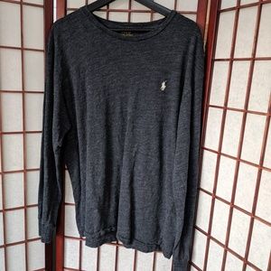 Ralph Lauren Polo Heathered Long Sleeve Tee